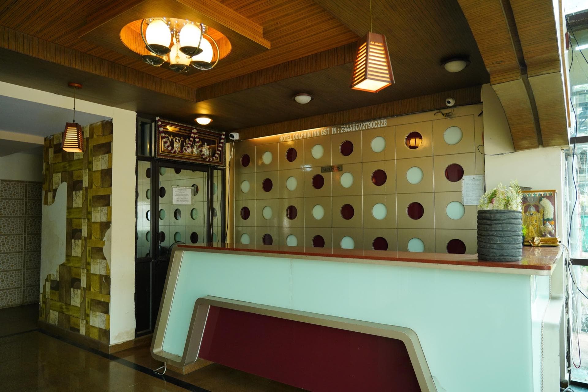 Hotel Sree Vijayalakshmi front desk